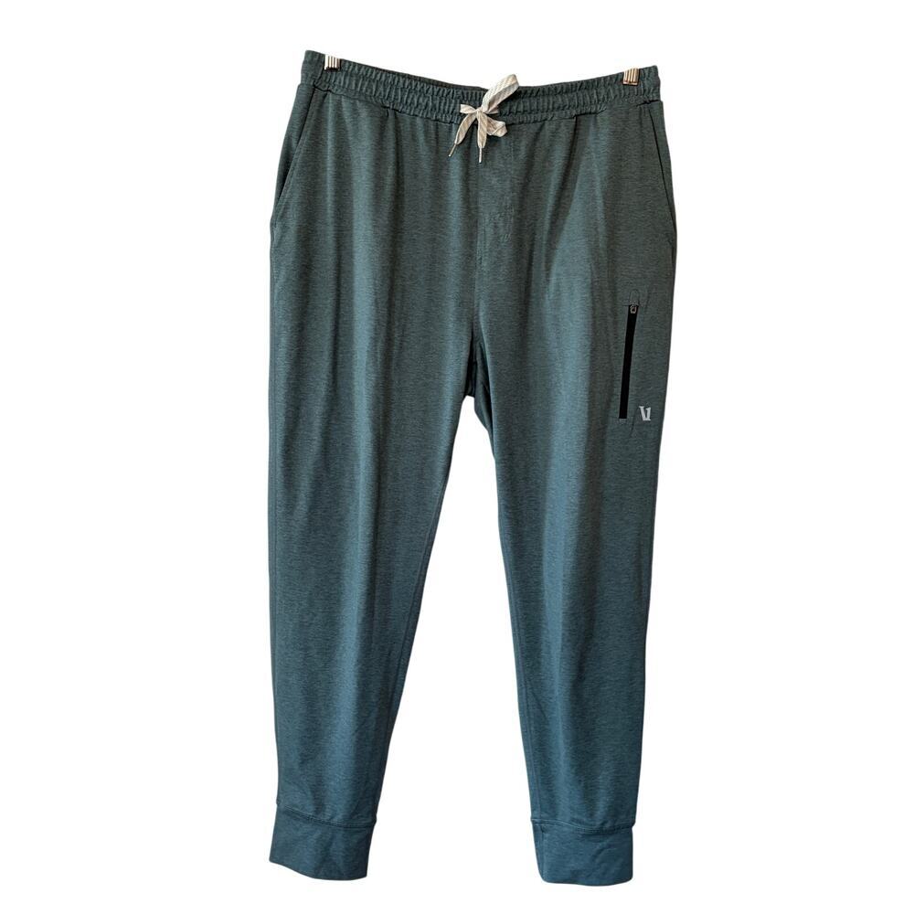 Vuori men's Sunday Performance joggers sweatpants XL blue athleisure